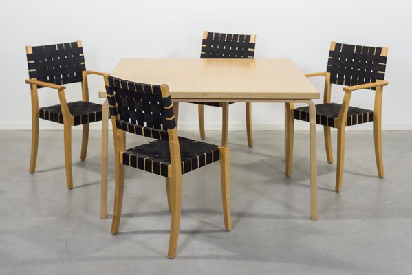 Scandinavian Modern Dining Table Chairs Set By Alvar Aalto For Artek For Sale At Pamono,Modern Contemporary Interior Design Style