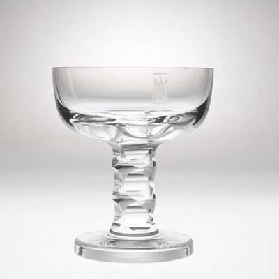 Vintage Champagne Glass By Adolf Matura For Sklarna Moser For Sale At Pamono
