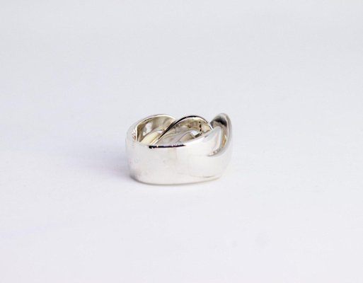pure silver ring