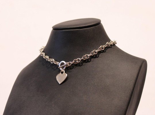 Heart-Shaped Pendant in Sterling Silver 