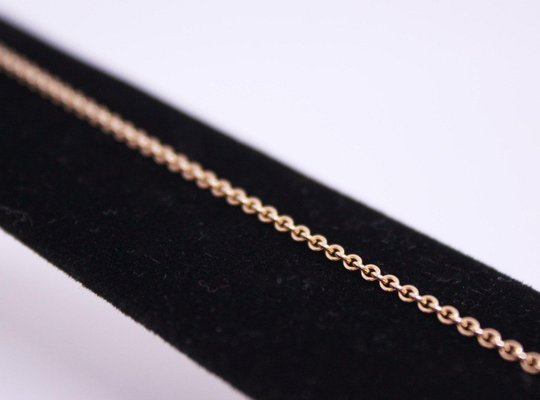 Round Anchor Chain with Carabiner Clasp 