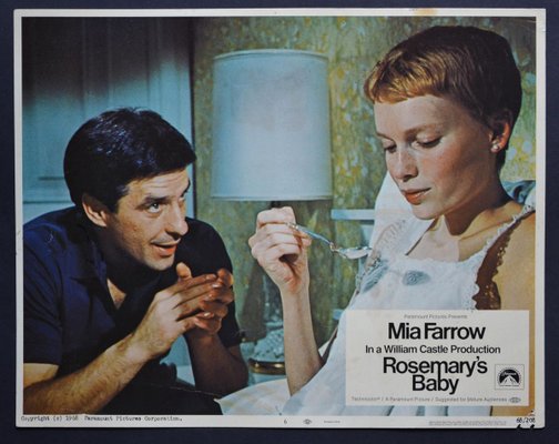 Scheda del film American Hall della Rosemary's Baby, Stati Uniti, 1968 in  vendita su Pamono