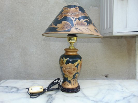 Vintage Kugellampe aus Keramik bei Pamono kaufen
