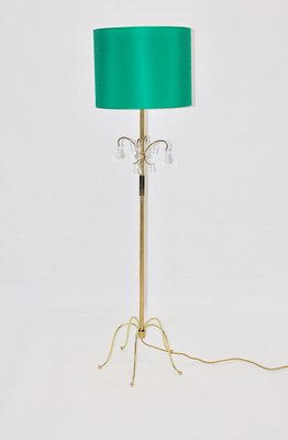 mid century modern floor lamp with table