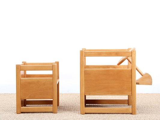 Skandinavischer Kinder Tisch Stuhl Von Kay Bojesen 1930er 2er Set Bei Pamono Kaufen