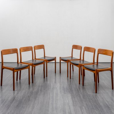Scandinavian Style Teak Dining Chairs 1960s Set Of 6 Bei Pamono Kaufen - Scandinavian Design Dining Set Scandinavian Style Teak Dining Chairs 1960s Set Of 6 Bei Pamono Kaufen - Scandinavian Design Dining Set