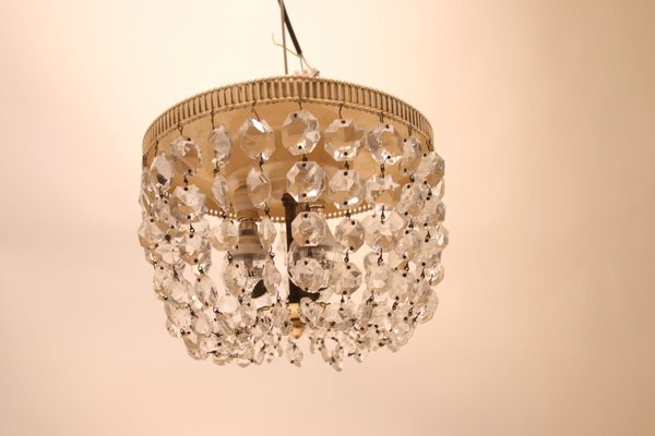 Vintage Crystal Ceiling Lamp For, Vintage Chandelier Crystal Pendant Light Fixture Lamp