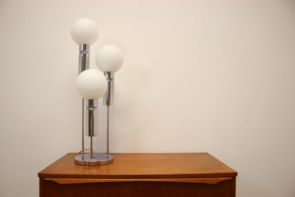 Lampe De Bureau Ball 3 Spot Vintage De Solken Leuchten 1960s En Vente Sur Pamono