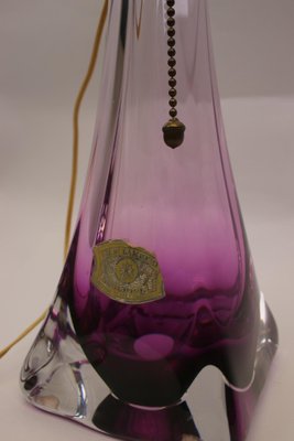 Crystal Lamp Base From Val Saint Lambert For Sale At Pamono 