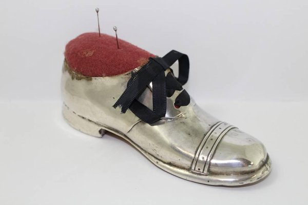 Grande Chaussure En Pelote De Cardan Avec Semelle En Bois 1910 En Vente Sur Pamono