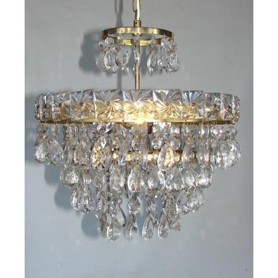 Cascade 5 Light Crystal Chandelier Cascade 5 Light Crystal Chandelier