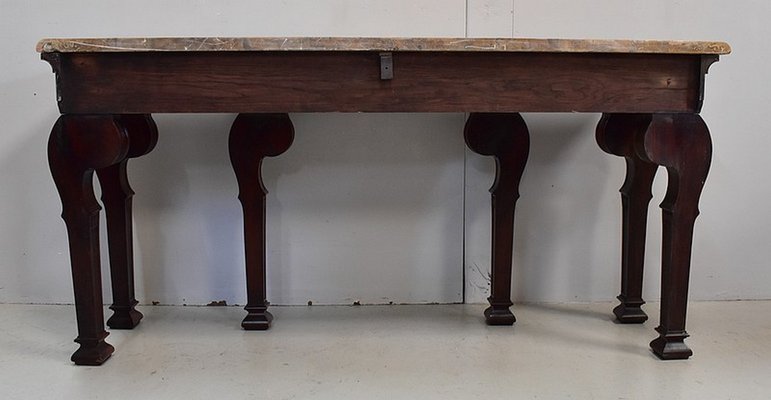 Louis Xvi Style Mahogany Console Table, 30 W Console Table