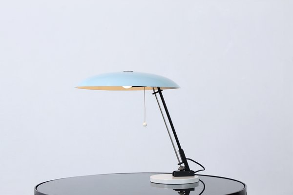 baby blue table lamp