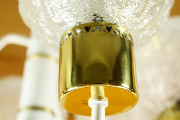 vintage white glass lamp shade
