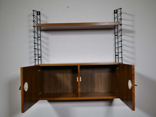 Mid Century Teak String Shelf From Musterring International 1960s For Sale At Pamono