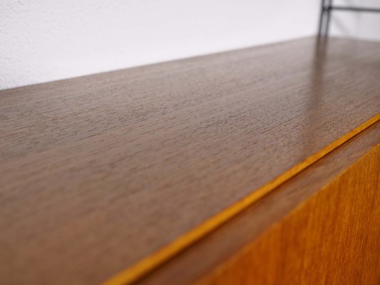 Mid Century Teak String Shelf From Musterring International 1960s For Sale At Pamono