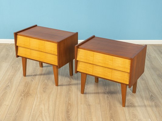 Two Tone Nightstands 1950s Set Of 2 For Sale At Pamono