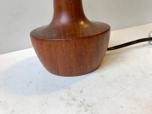 Scandinavian Modern Teak, Brass, and Scandinavian Modern Teak, Brass, and