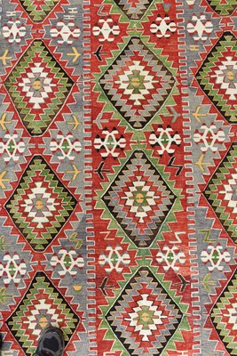 Vintage Turkish Multi Colored Wool Antalya Kilim Rug 1950s For Sale At Pamono