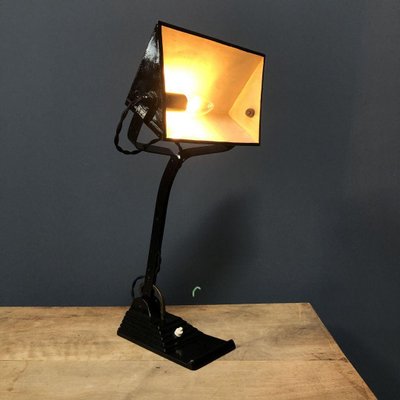 black bankers lamp