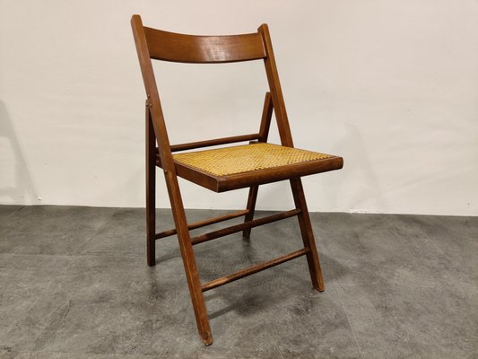 rattan fold up chair