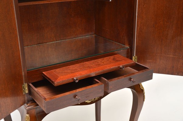 Franzosischer Parkett Cocktail Getranke Schrank 1930er Bei Pamono Kaufen