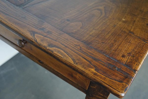 Antique Chestnut French Farmhouse Dining Table 19th Century For At Pamono - Vintage French Farmhouse Dining Table Antique Chestnut French Farmhouse Dining Table 19th Century For At Pamono - Vintage French Farmhouse Dining Table
