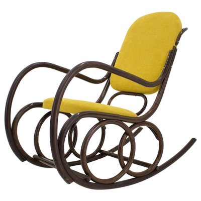 Mid Century Bentwood Rocking Chair From Ton 1960s
