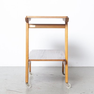 Runder SBC Tisch aus Mahagoni von Anna Castelli für Castelli, 1960er Runder SBC Tisch aus Mahagoni von Anna Castelli für Castelli, 1960er
