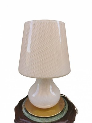 mid century mushroom table lamp