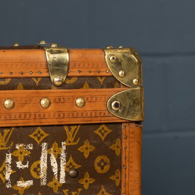 early 1920 Louis Vuitton monogram cabin trunk with insert - Pinth