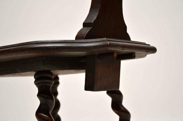 Antique Victorian Welsh Oak Spinning Chair For Sale At Pamono