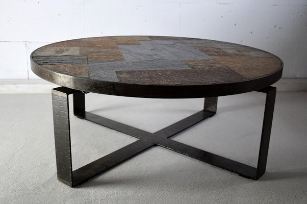 Stone and brass coffee table deals