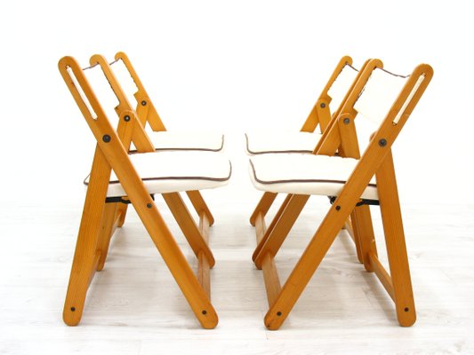 Sedie pieghevoli di Ikea, anni '80, set di 4 in vendita su Pamono