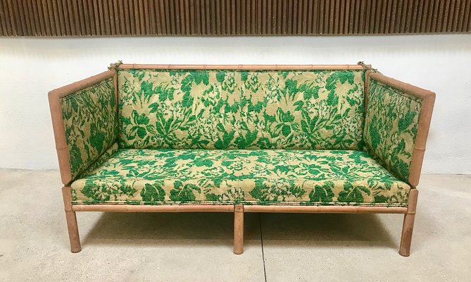 2-Sitzer Schlafsofa aus Bambus, 1960er bei Pamono kaufen