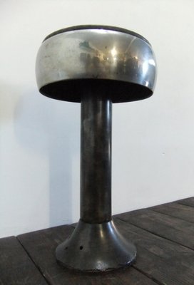 Vintage Steel Diner Stool For At Pamono Vintage Steel Diner Stool 3