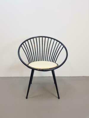 Vintage Bamboo And Rattan Circle Seat 1950s For Sale At Pamono