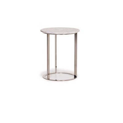 White Marble And Metal Coffee Table By Antonio Citterio For B B Italia For Sale At Pamono