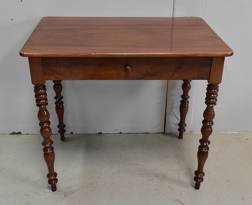 19th Century Louis Philippe Solid Walnut Side Table - Solid Walnut Side Tables 19th Century Louis Philippe Solid Walnut Side Table - Solid Walnut Side Tables