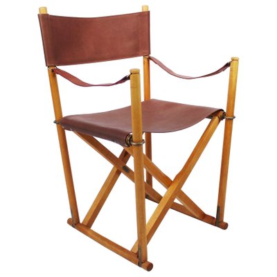 Model Mk99200 Folding Chair By Mogens Koch 1950s For Sale At Pamono