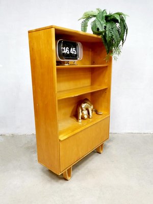Vintage Birch Series Bb03 Cabinet Bookcase By Cees Braakman For Pastoe 1950s For Sale At Pamono