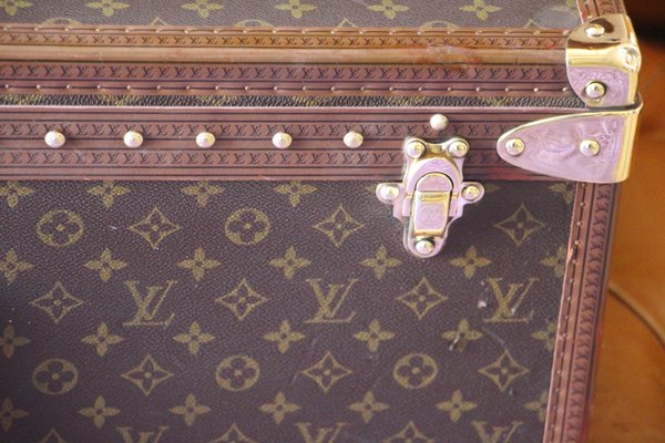 Maleta Alzer 80 vintage grande de Louis Vuitton en venta en Pamono