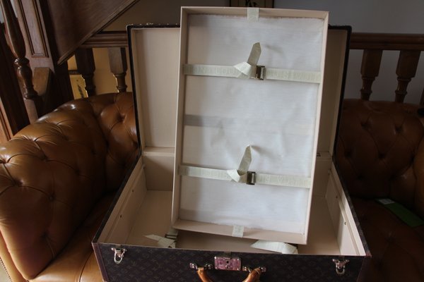 Maleta Alzer 80 vintage grande de Louis Vuitton en venta en Pamono