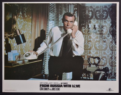 #70676 15x10cm From Russia With Love Postkarte James Bond 007 