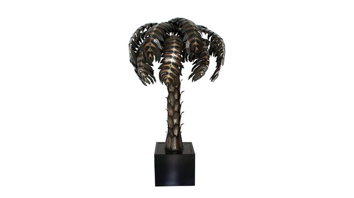 Brass Palm Tree Lamp From Maison Jansen For At Pamono Brass Palm Tree Lamp From Maison Jansen 1