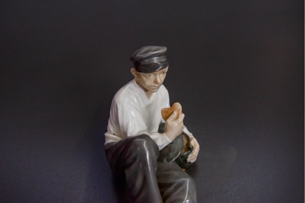 Antique Porcelain Man Figurine from 