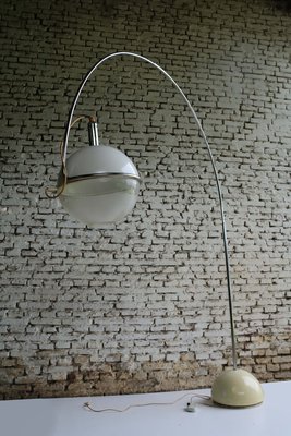 Model Arco Floor Lamp by Fabio Lenci for Guzzini, 1970s Model Arco Floor Lamp by Fabio Lenci for Guzzini, 1970s