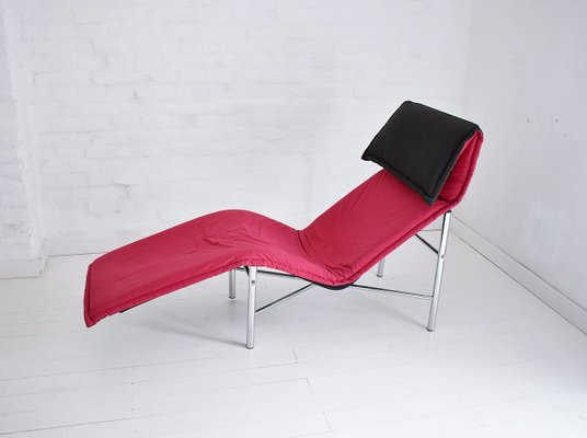 Vintage Skye Chaise Lounge by Tord Björklund for Ikea, 1980s Skye Lounge Chair by Tord Björklund for Ikea, 1980s for sale