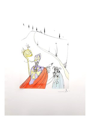 Salvador Dali - The Sacred Love of Gala - Original Signed
