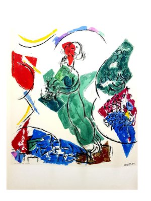 After Marc Chagall - Lithograph 1964 for sale at Pamono